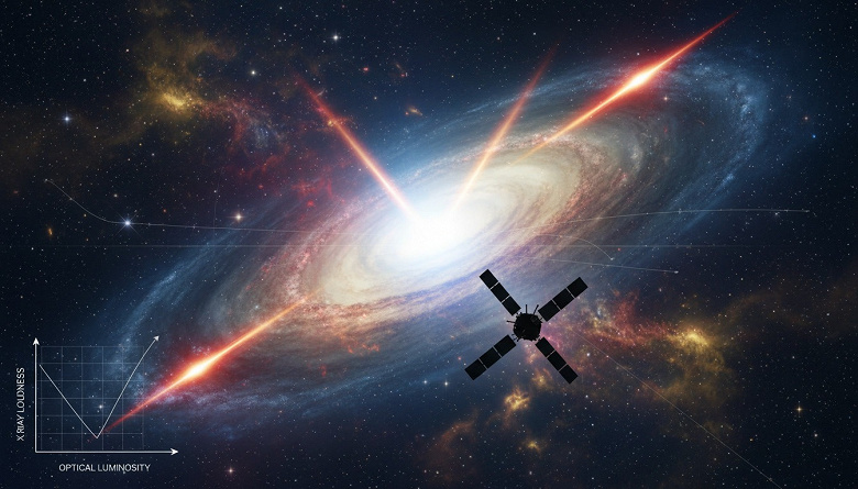 Астрономы впервые увидели, как сверхмассивная чёрная дыра меняет &laquo;режим работы&raquo;